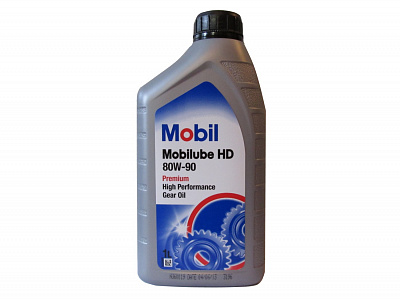 Масло трансмиссионное Mobil Mobilube HD 80W90, 1л