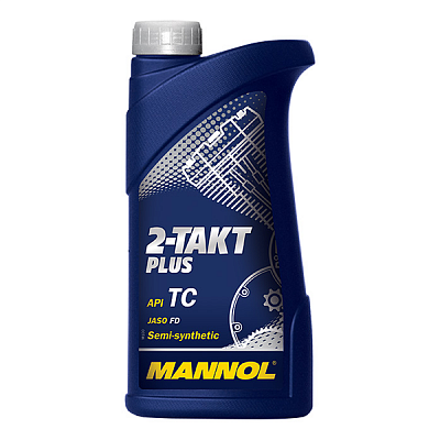 Моторное масло Mannol 2-TAKT PLUS 2T, 1л