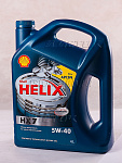 Масло моторное  Shell  Helix HX7/5W40 (4л)