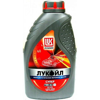Масло моторное LUKOIL Супер 10W40, 1л