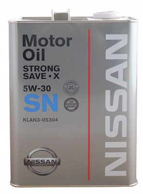 Моторное масло Nissan Strong Save-X 5W30, 4л