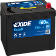 Аккумулятор EXIDE Excell EB604 60Ач 480А оп (230*173*225)