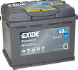 Аккумулятор EXIDE Premium 60Ач 600А 12V пп Евро(К) 207*175*190